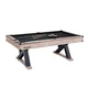 3in1 inSPORTline Residento Billardtisch mit Bank - helles Holz