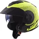 LS2 OF570 Verso Motorradhelm - Spin Matt Hi Vis Yellow
