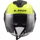 LS2 OF570 Verso Motorradhelm - Spin Matt Hi Vis Yellow