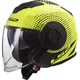 LS2 OF570 Verso Motorradhelm - Spin Matt Hi Vis Yellow - Spin Matt Hi Vis Yellow