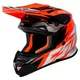 Cassida Cross Cup Two Motocross Helm - orange hivis/weiss/schwarz/grau - orange hivis/weiss/schwarz/grau