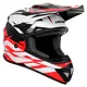 Cassida Cross Cup Two Motocross Helm - orange hivis/weiss/schwarz/grau