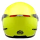Cassida Reflex Safety Motorradhelm - schwarz-fluo gelb