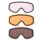 Ersatzglas zur Brille WORKER Hiro - Rauchgrauspiegel