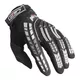 Kinder Motocross-Handschuhe Pilot - schwarz-blau - schwarz