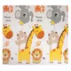Faltbare Kindermatte inSPORTline Michlino 150x180x1,2 cm - Safari/Silnice