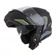 Cassida Compress 2.0 Refraction Motorradhelm - gelb hivis/schwarz/grau