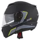 Cassida Compress 2.0 Refraction Motorradhelm - gelb hivis/schwarz/grau