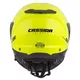 Cassida Compress 2.0 Refraction Motorradhelm - gelb hivis/schwarz/grau