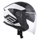 Cassida Jet Tech Corso Motorradhelm - schwarz matt/gelb hi-vis
