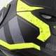 Cassida MultiFlip Korp P/J Klapp-Motorradhelm - schwarz matt/gelb hivis/grau
