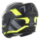 Cassida MultiFlip Korp P/J Klapp-Motorradhelm - schwarz matt/gelb hivis/grau