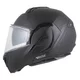 Cassida MultiFlip Solid BlackOut P/J Klapp-Motorradhelm - černá matná/černá
