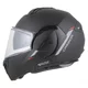 Cassida MultiFlip Solid P/J Klapp-Motorradhelm - černá matná/červená/šedá