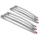 Q-TECH klappbare breite Aluminiumrampe 1 Paar