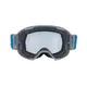 Motocrossbrille RedBull Spect Strive Panovision, hellgrau matt, rauchfarbenes Plexiglas