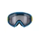 Motocross-Brille RedBull Spect Whip, neonblau, klares Plexiglas
