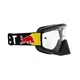 Motocross-Schutzbrille RedBull Spect Whip, schwarz, klares Plexiglas