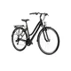 Damen-Trekkingrad Kross Trans 1.0 28" SR Gen 007 - černá / šedá / stříbrná / lesk