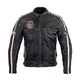 W-TEC Sheawen Vintage Herren Leder Motorradjacke - schwarz