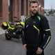 W-TEC Timuco Sommer-Moto-Jacke - schwarz-fluo