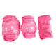 Schutz WORKER Kinder Set 6 teilig - schwarz - rosa