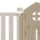 Kunststoff-Laufstall inSPORTline Doorino 150x180x100 cm