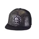 Mütze BLACK HEART Bastard Skull Trucker - khaki-schwarz